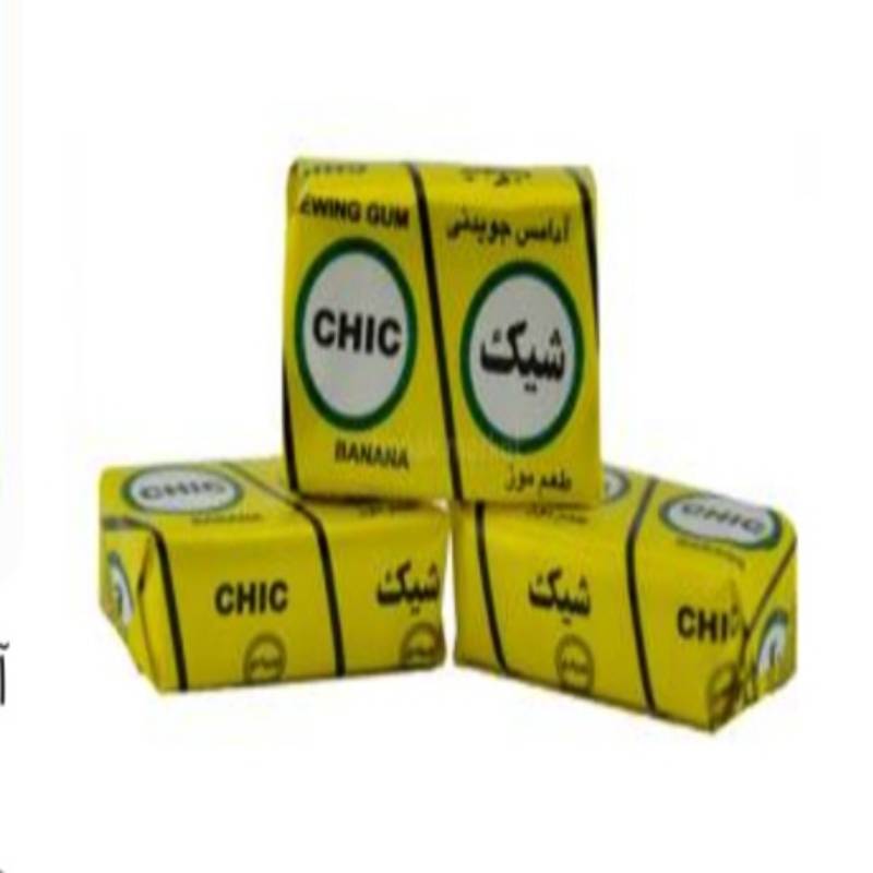 ادامس شیک ( سه طعم دارچین و نعناع و موزی )