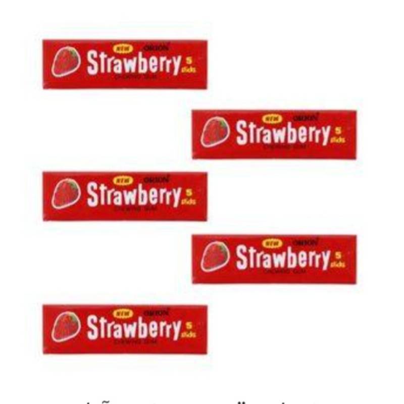 آدامس توت فرنگی اصلی