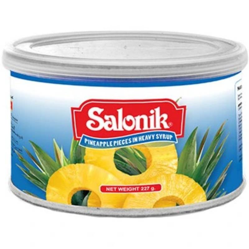 کمپوت آناناس سالونیک وزن ۲۲۷ گرم